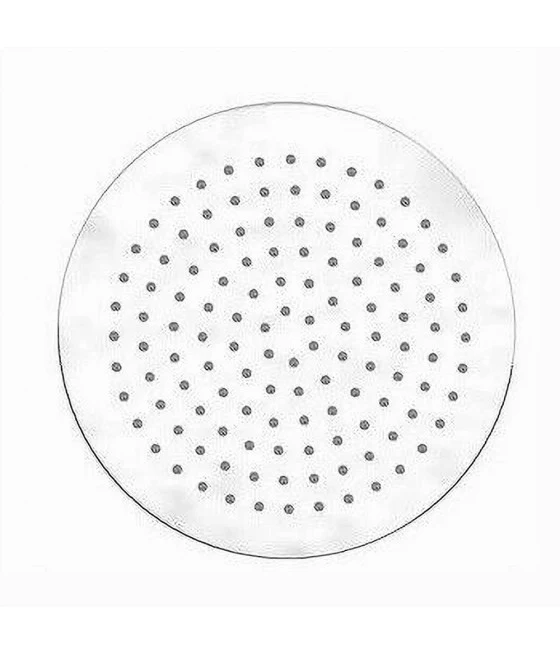 Ducha de baño ajustable 12.5x24cm Cabeza de ducha redonda moderna múltiple 87545