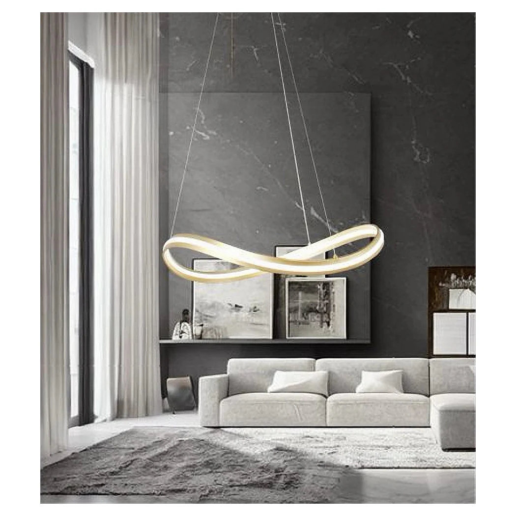 Lámpara de suspensión LED de lámpara LED 100W de FIOCCO moderno Lámpara de suspensión de luz 6500K 73405