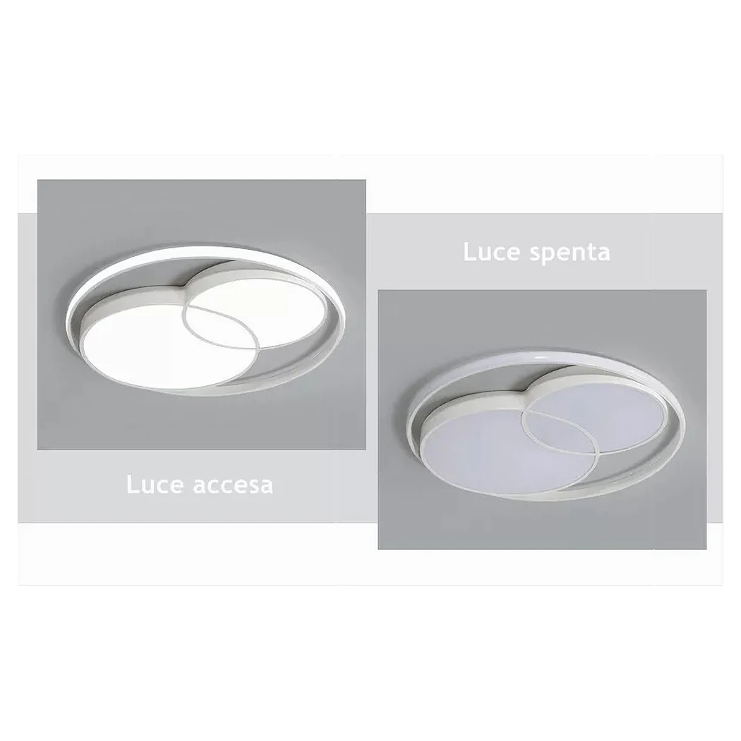 PLAFONIERA LED 36 W CERCHIO BIANCO MODERN DE TONDA LUCE NATURALE 71431