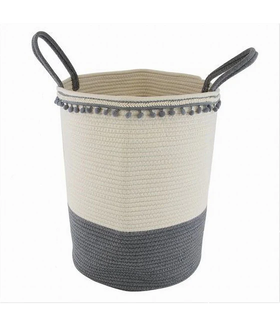 Cesta de lavandería para lavandería con compartimentos Organiza telas de ropa