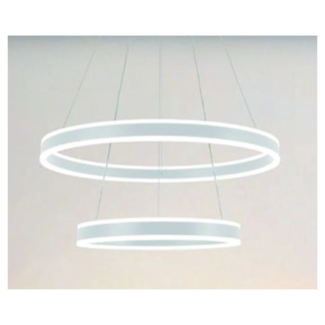 SOSPENSIONES LED MODERN WHITE CERCHIO BIANCO 58W WITH TELECOMANDO 31869