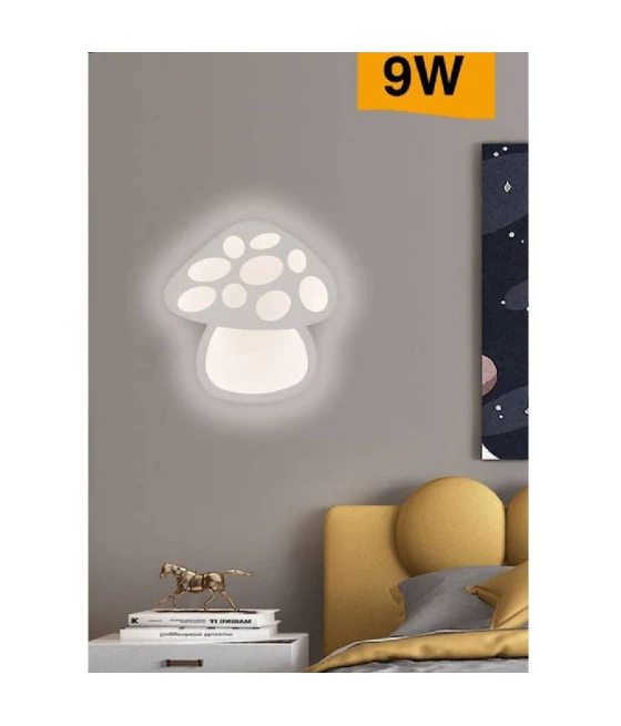 Applique LED en cubo 12 vatios cuadrado lámpara de pared pared interna ip20 00762