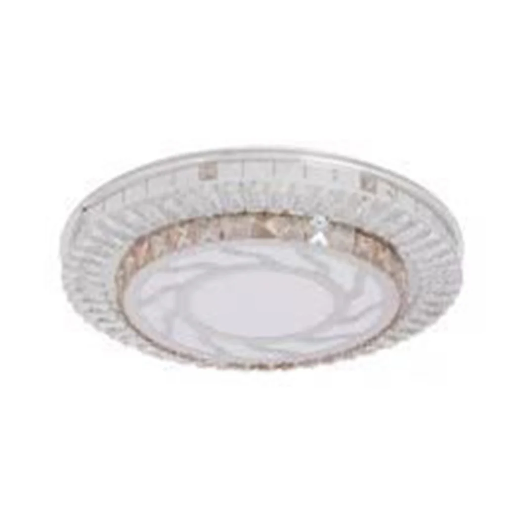 Luz de techo de techo 65W Ø50 cm LED Capa de diseño Cristales Vortex Luz de frío 27683