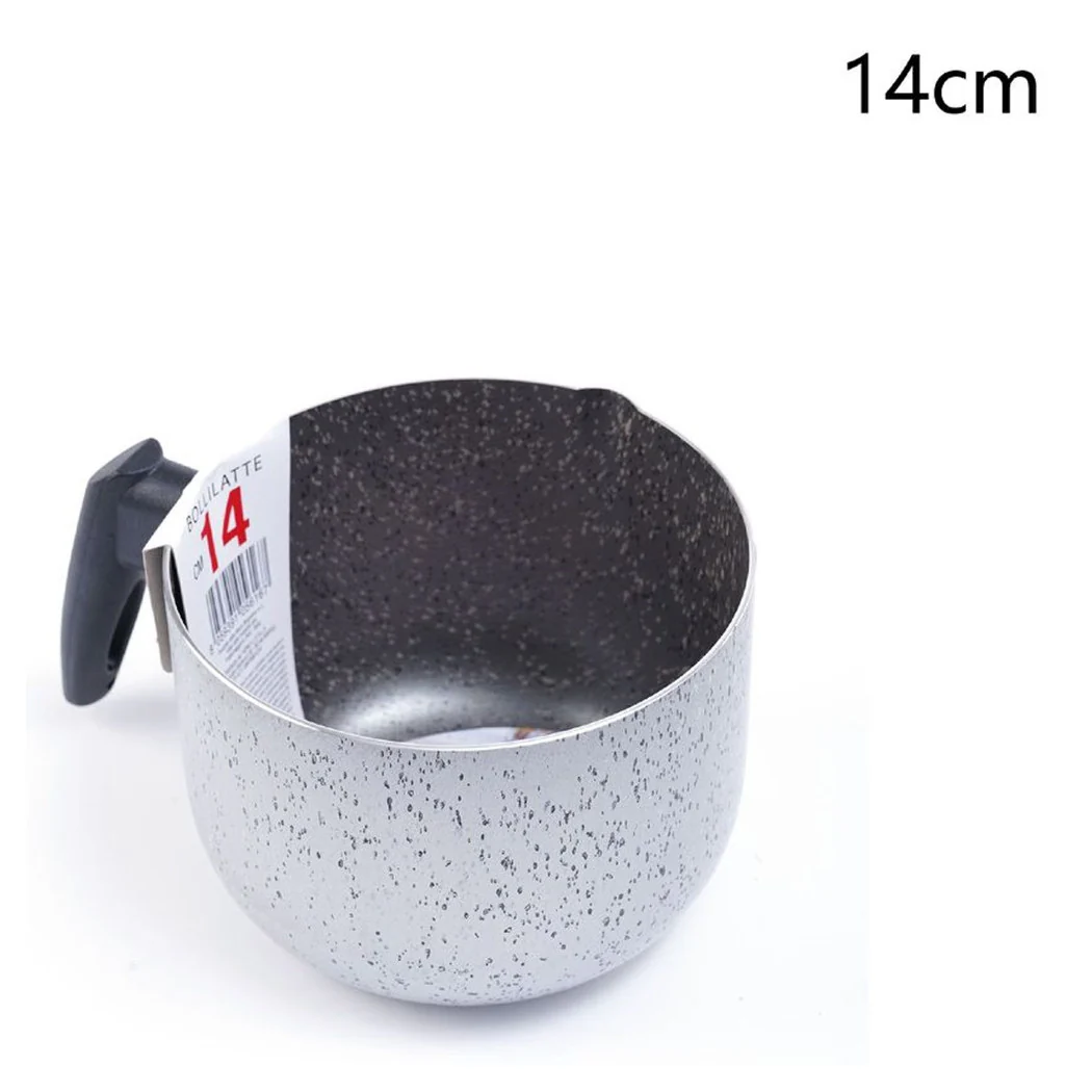 Pote hervido antiadherente Ø 14 cm con mango negro Utensilio 056167