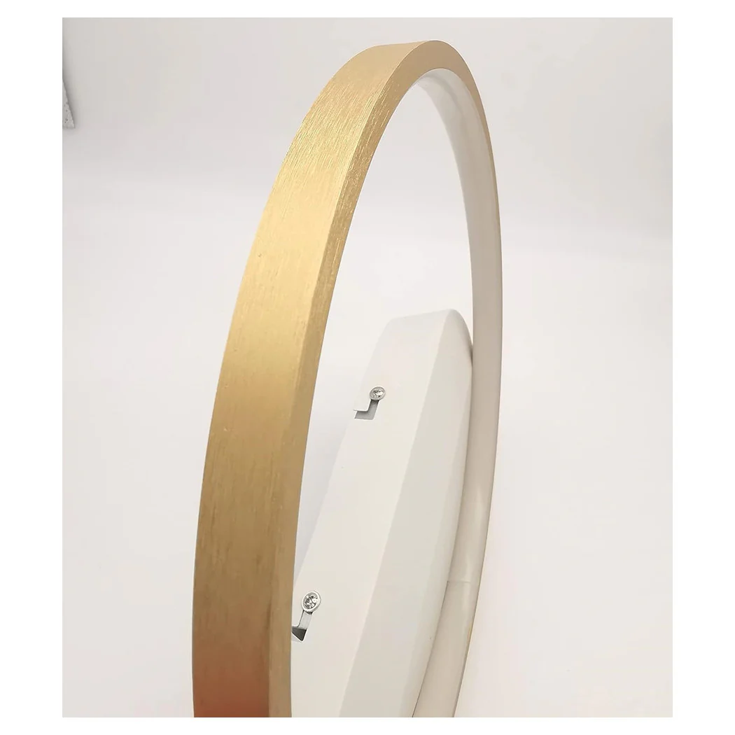 Luz de pared LED 14W Círculo de oro Lámpara redonda de luz moderna Luz 4000K 71255
