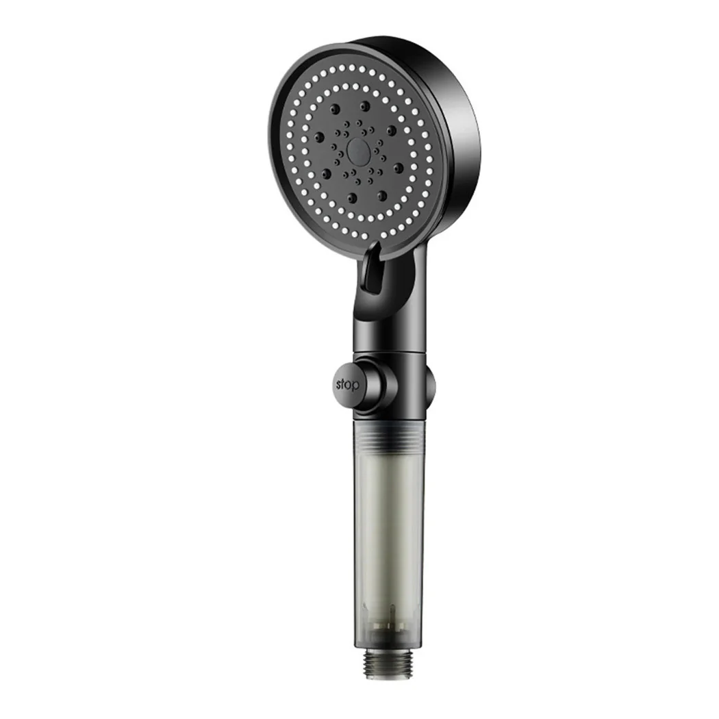 Baño de ducha de ducha de ducha de mano múltiple con botón de filtro moderno 87527
