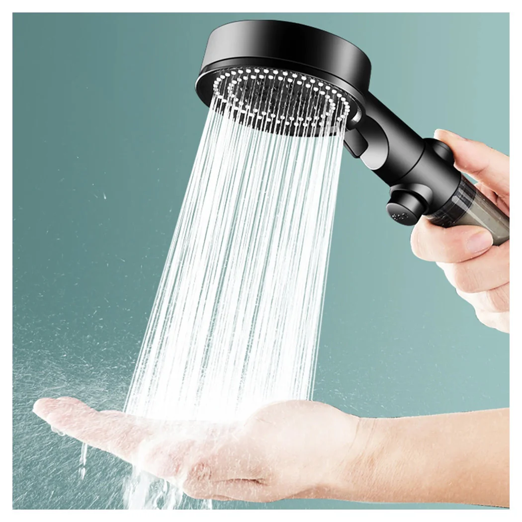 Baño de ducha de ducha de ducha de mano múltiple con botón de filtro moderno 87527