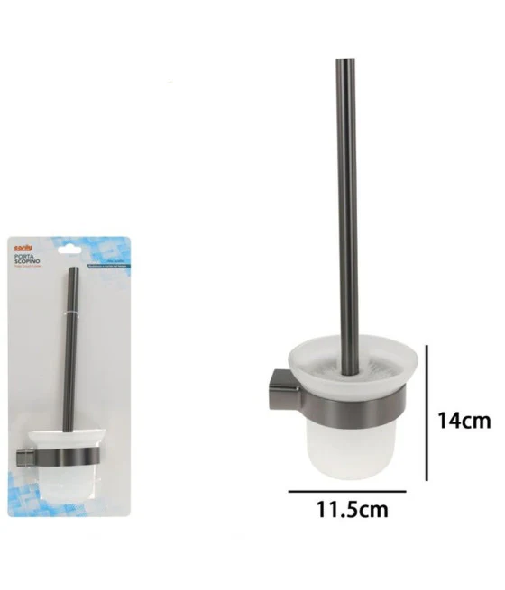 Cepillo de baño Cepillo de baño Cerdas de silicona Cuerdas de acero de plástico largo 87623