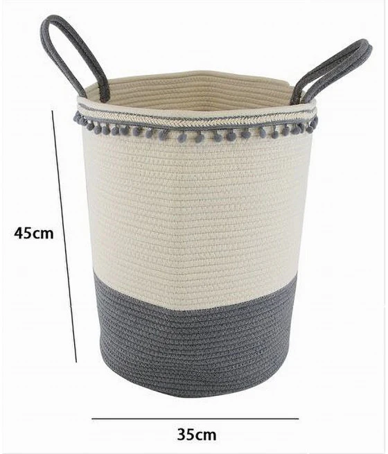 Cesta de lavandería para lavandería con compartimentos Organiza telas de ropa