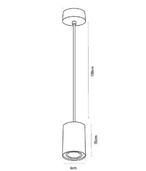 Lámpara de suspensión de luz 6500k LED 18W disco lampana blanca redonda blanca 33160