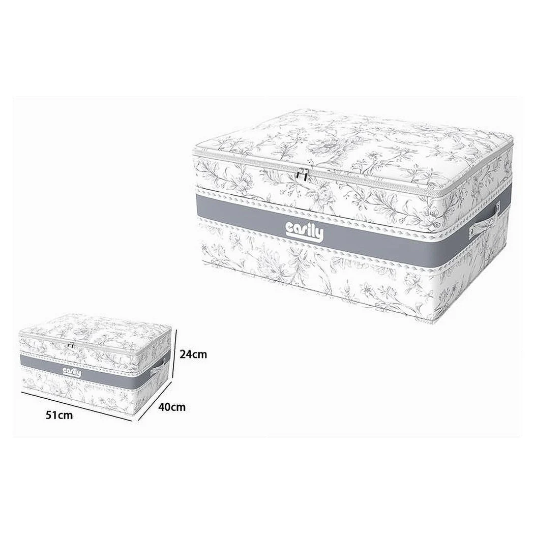 Box Rack Guardar caja Contenedor Organizador 51x40x24cm Fantasy 87320