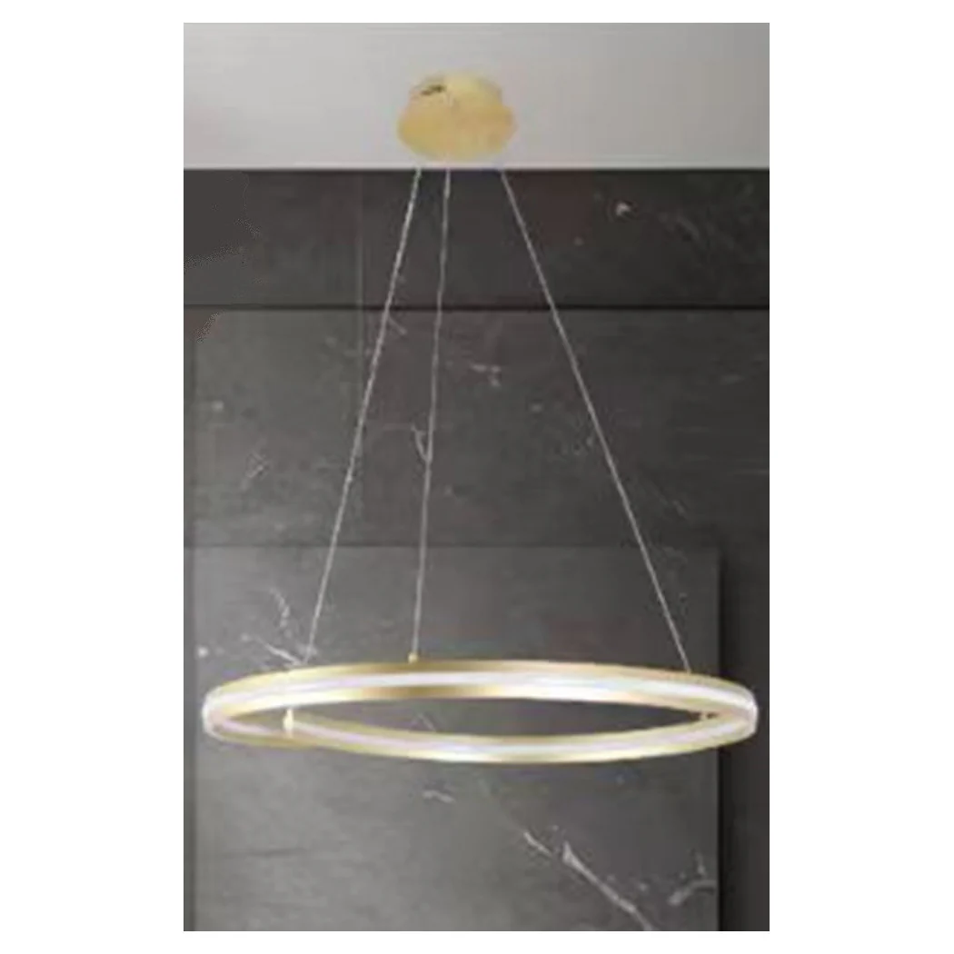 TELEA LED MODERN TO SEMICERCHIO 100W TO SOSPENSION LUCE 4000K 70CM ORO 33450