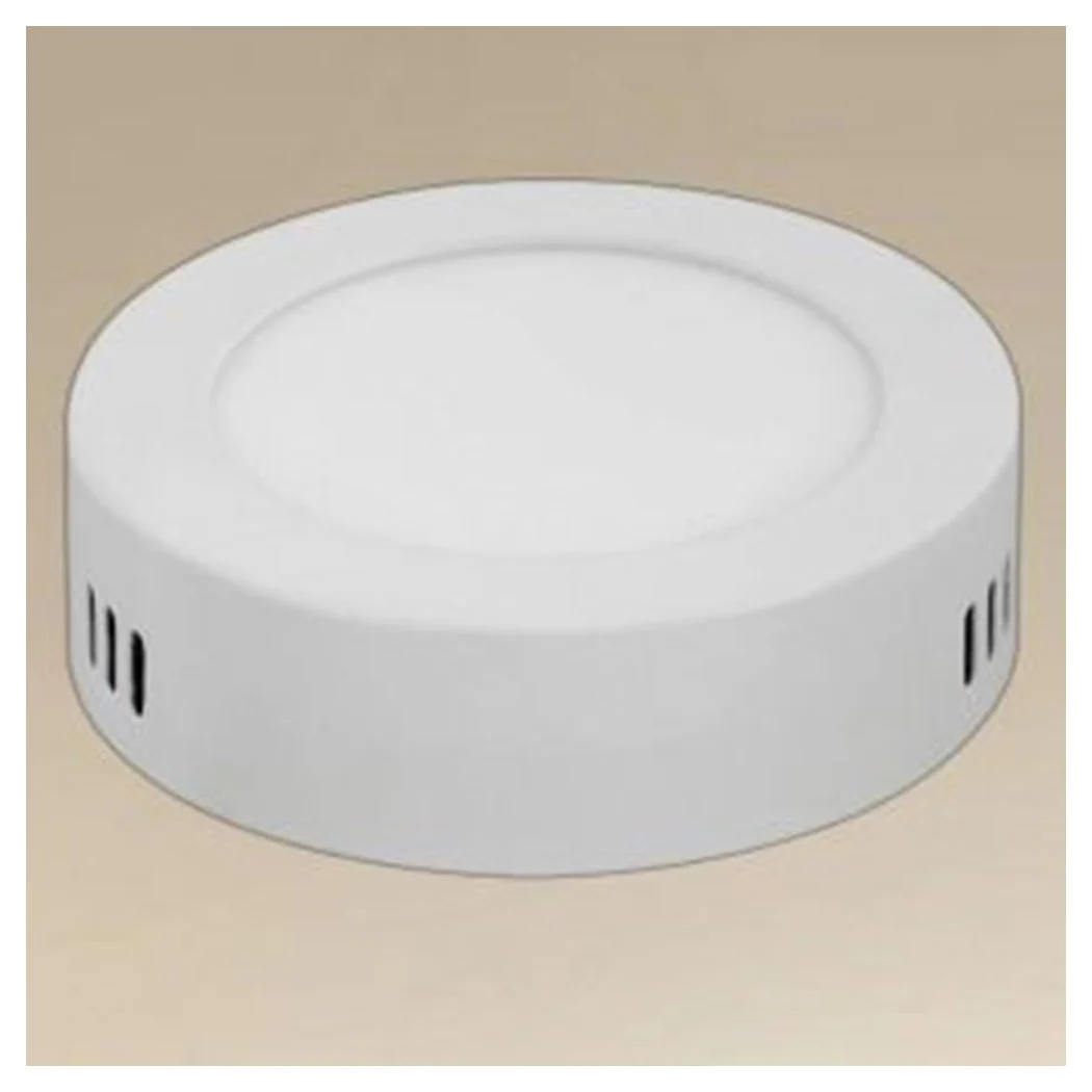 LED 6W Light Light 3000K-6500K Interruptor de pared redondo 660LM 00120