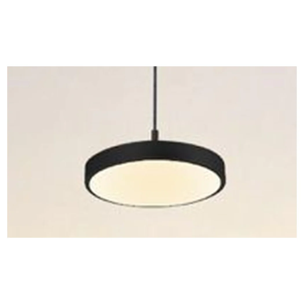 LED RESUMEN 40W NERO CERCHIO MINIMAL LUCE 4000K 32897