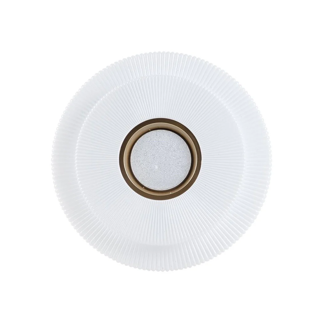 PLAFONIERA LED LAMPADA DA SOFFITTO 60W LUZ BIANCO FRED 6500K ORO BIANCO 63824