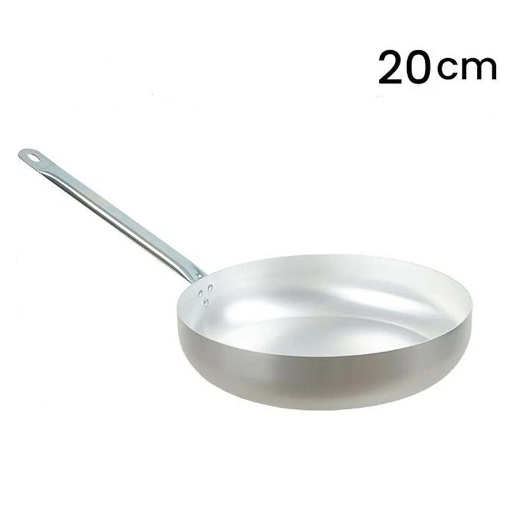 Cacerola de aluminio de Saftapasta con mango de metal Ø20-22-24 cm Utensilio de cocina