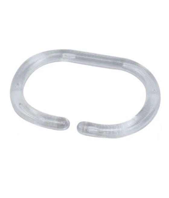 Ducha Tienda Tienda Bañera 12 Ganchos Floral Blanco Negro Negro 240x200cm 87568