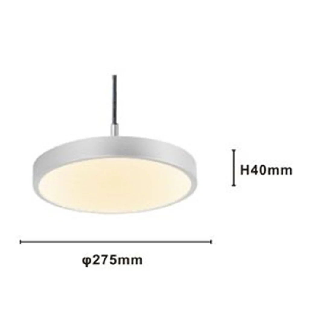 LED RESUMEN 40W LED RESUMEN CERCHIO TONDO MODERN MINIMAL LUCE 4000K 32934