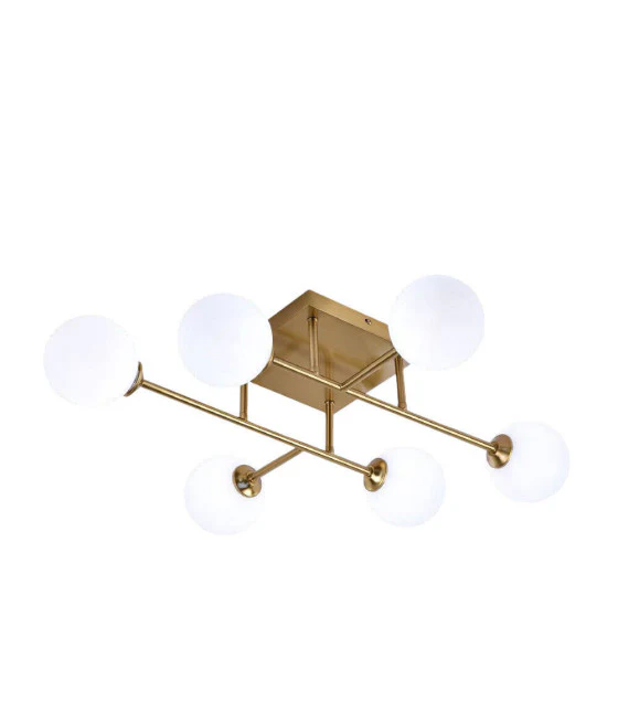 Techo Techo Luz 60 W Diseño Cristales Frío Natural Luz IP20 FST-50A67112