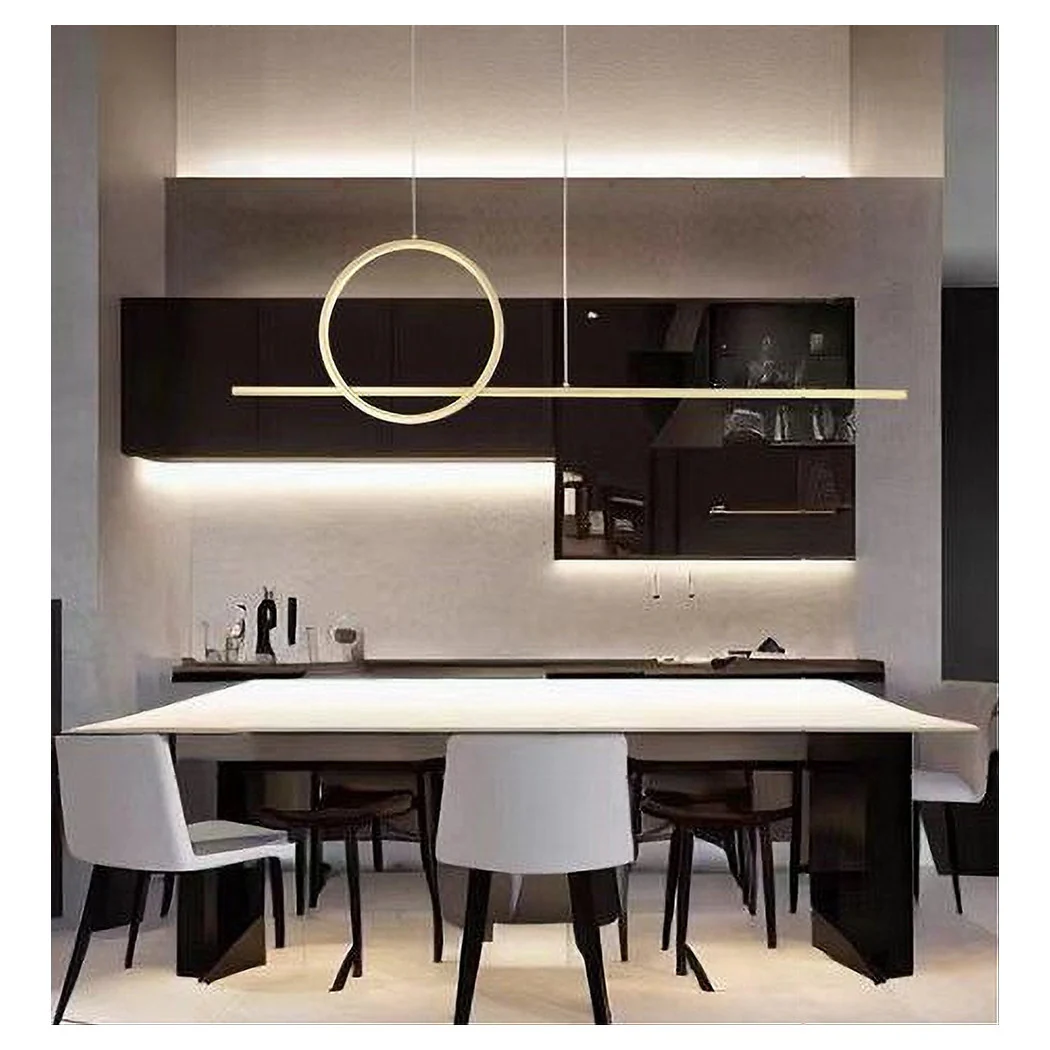 LED RESUMEN 48W DESIGN CERCHIO LINEA ORO IP20 CUCINA LUCE 6500K 33566