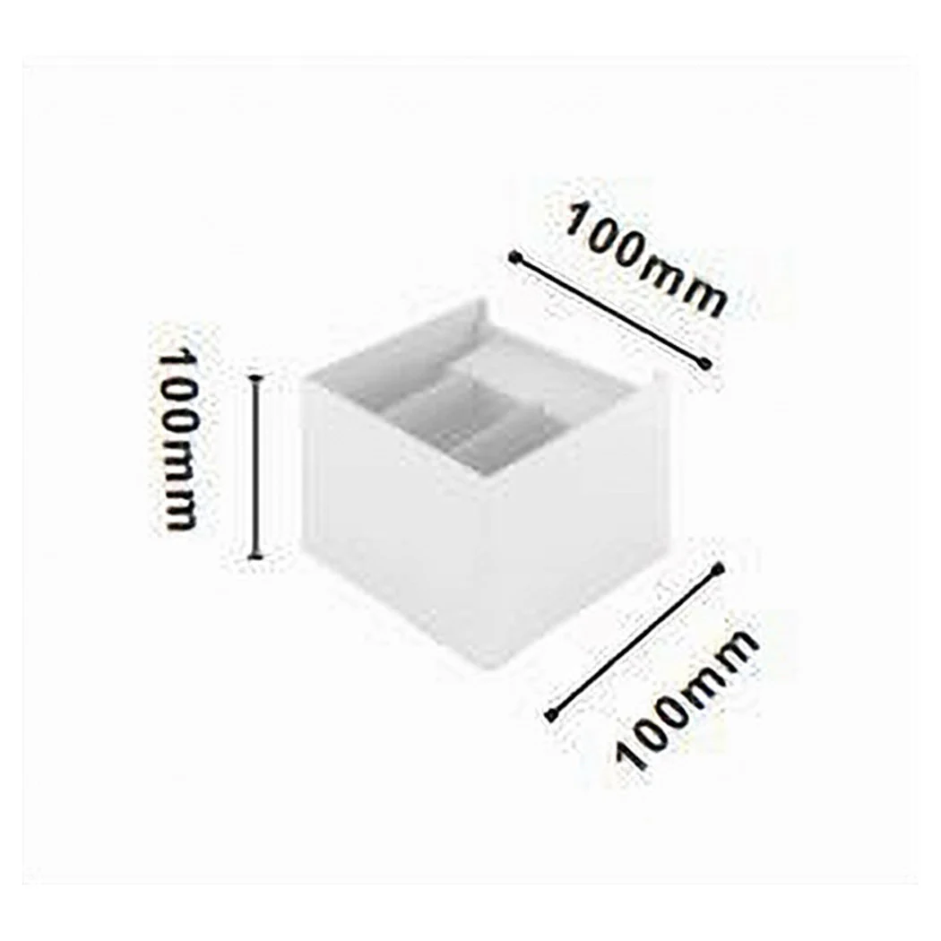 Applique LED en Cube 12 vatios Lámpara de pared cuadrada blanca IP20 00748