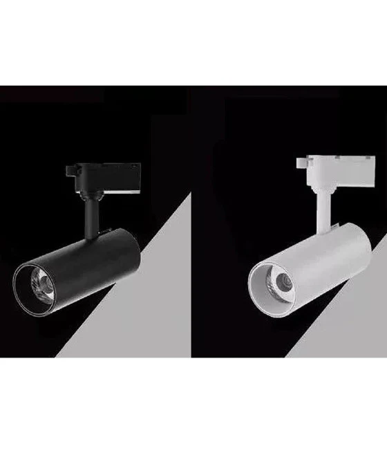 Spotlight negro GU10 Conexión Cilindro de pared Techo Techo Techo IP20 00700