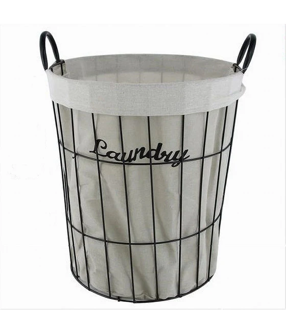 Cesta de la puerta Ropa de cama Amarillo Corazones Contenedor Paños sucios Resellable 10620