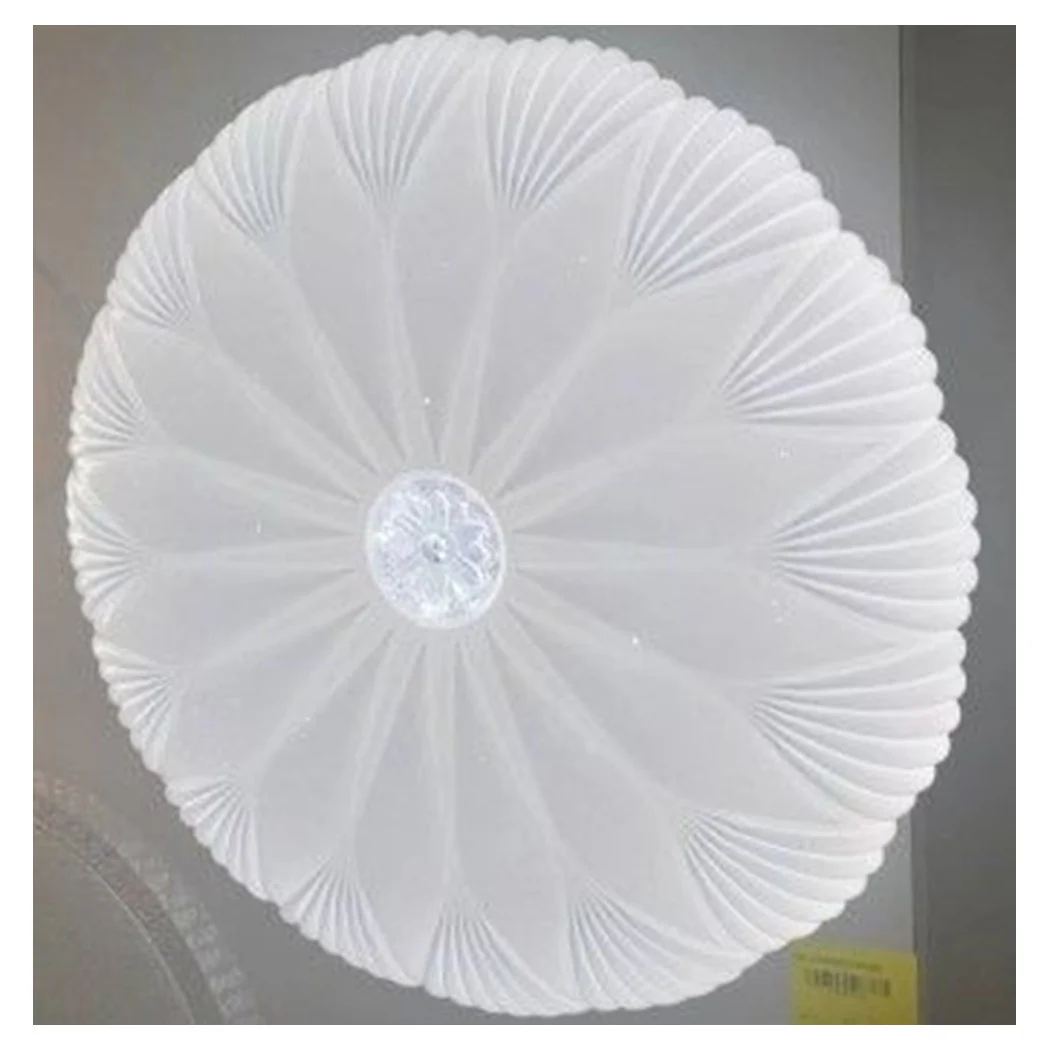 Luz de techo de 40 cm con brillo de cristal central LED 50W Luz de techo 6500k 70973