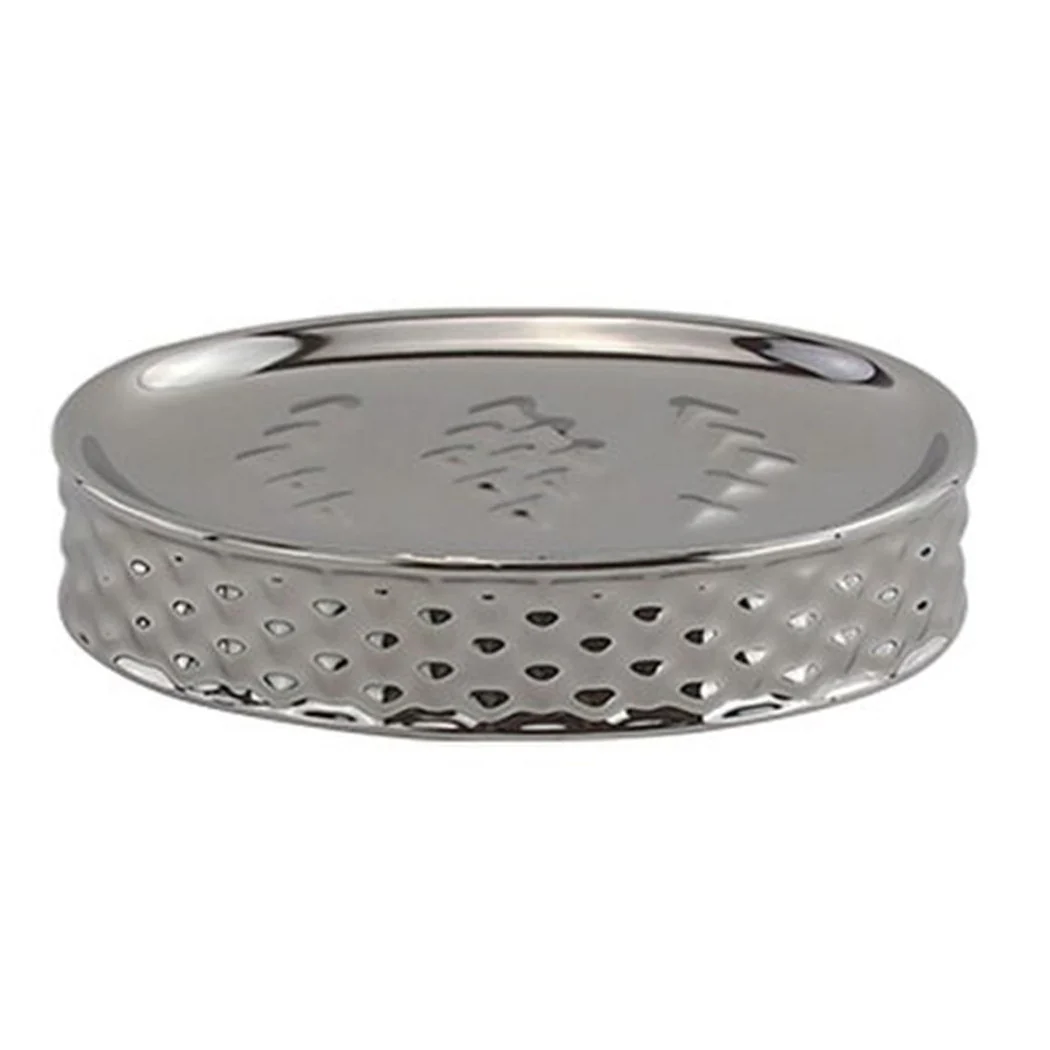 Accesorio de baño de plata Saponetta SAPONETTA SAUCER con efecto de Headle 87819