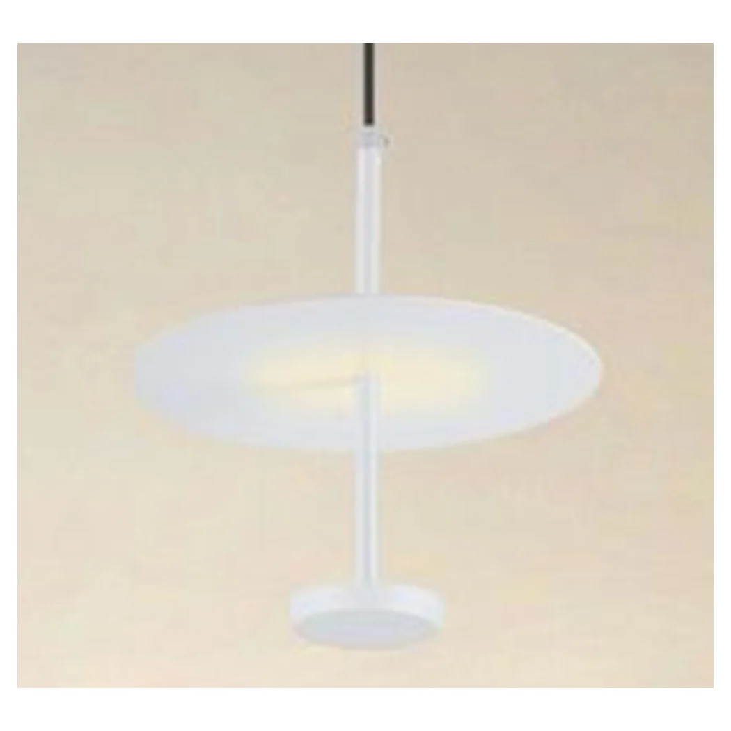 Colgante de luz Chandelier 4000K LED 12W disco lampana blanca redonda 33092