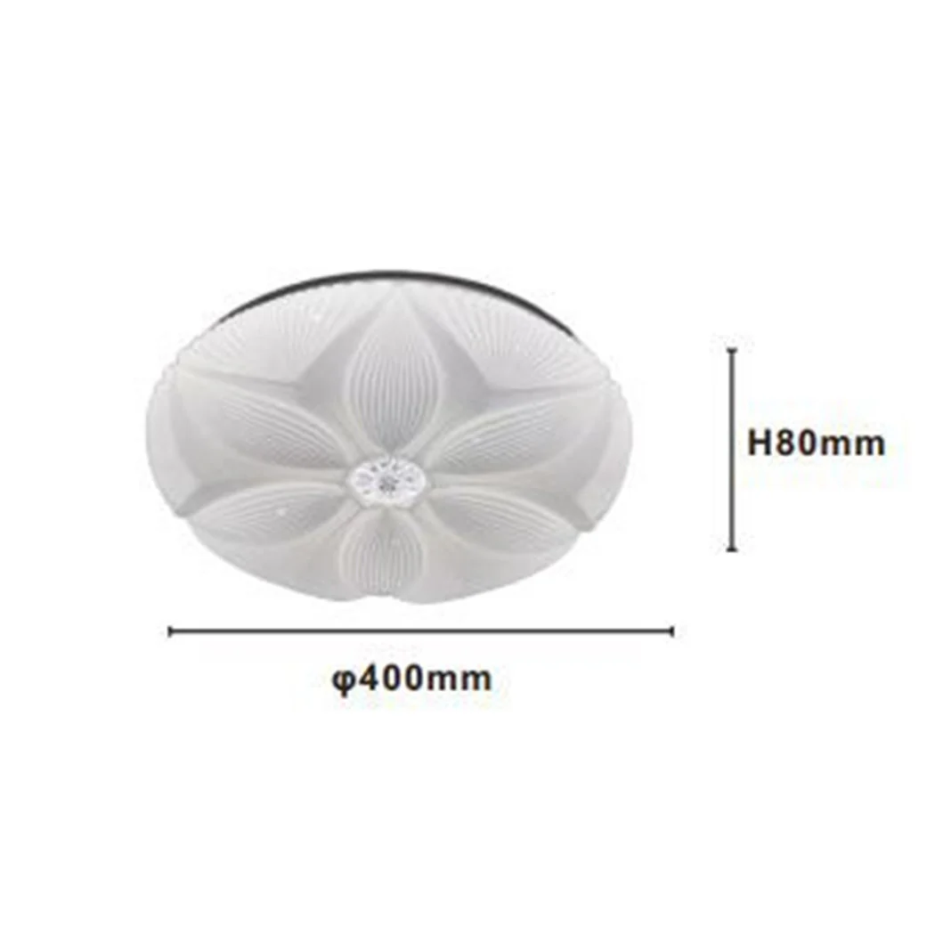 LED Techo LED Techo Flor de techo Decoración 45W Lámpara blanca Luz fría 6500K IP20 71771