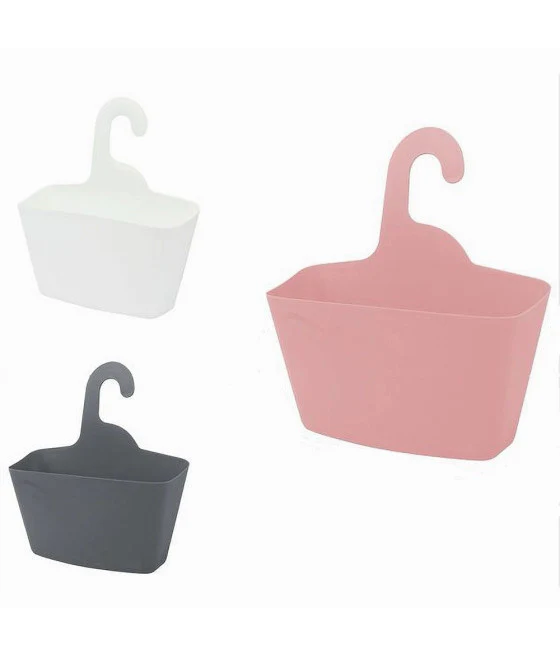 Cesta Cesta Tela de cuerda trenzada Objetos redondos 21x15cm 10649