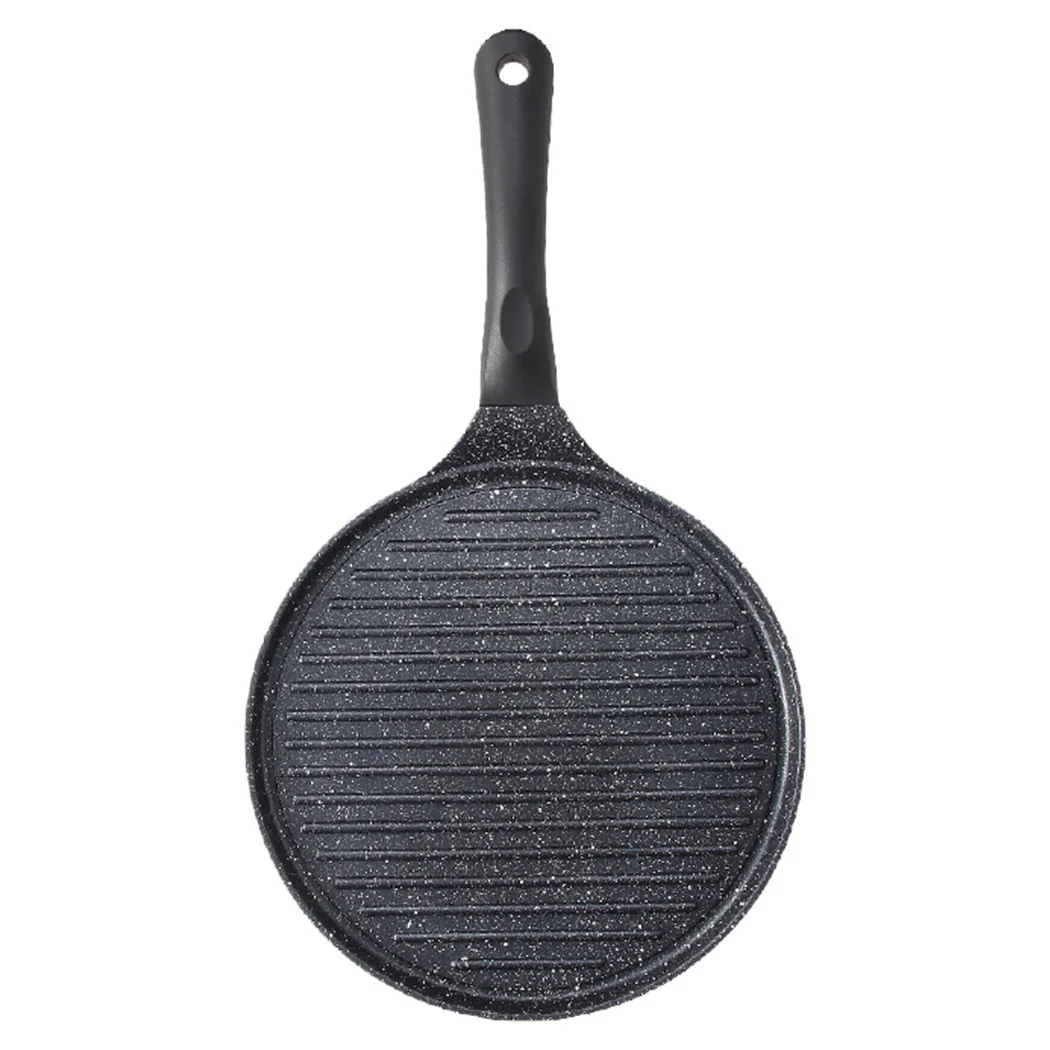 Parrilla antiadherente de la placa de la placa de la placa de la placa para la carne de accesorios de cocina de verduras negras