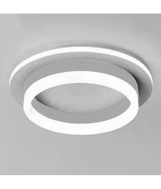Luz de techo LED 30W Círculo blanco Araña de araña Techo redondo Luz natural 70678