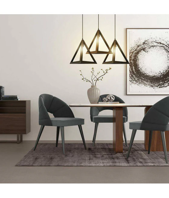 Contemporáneo Contemporáneo Colgante Araña Oro Pendiente Colgante Pendiente E27 33825