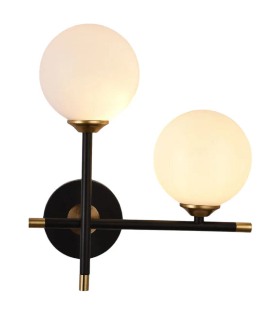 Lámpara de pared de apliques con bola y 27 Ataque 15 cm Diseño simple simple 10557