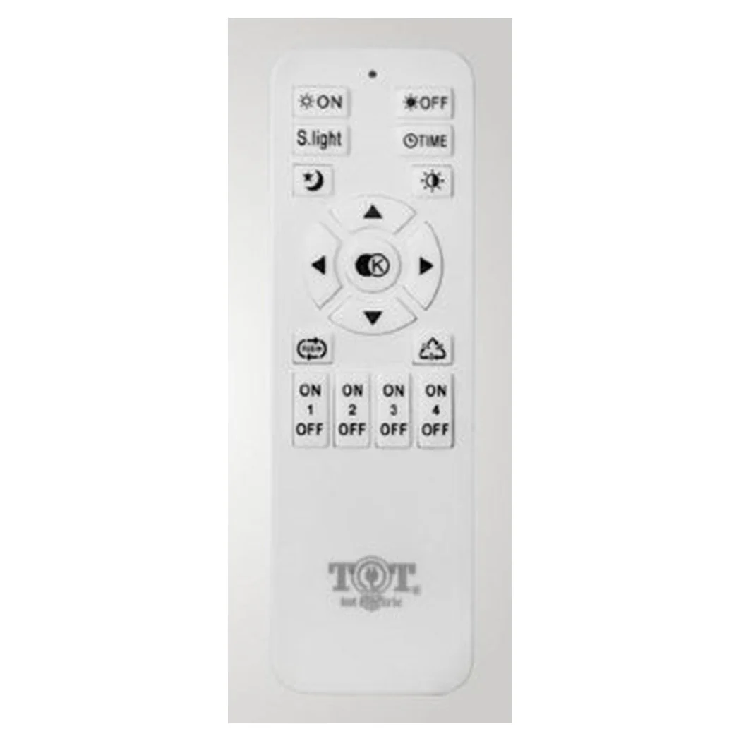 LED 65W 3 SEEDS CERREES CON TELECOMANDO DESIGN MODERN BIANCO 71378