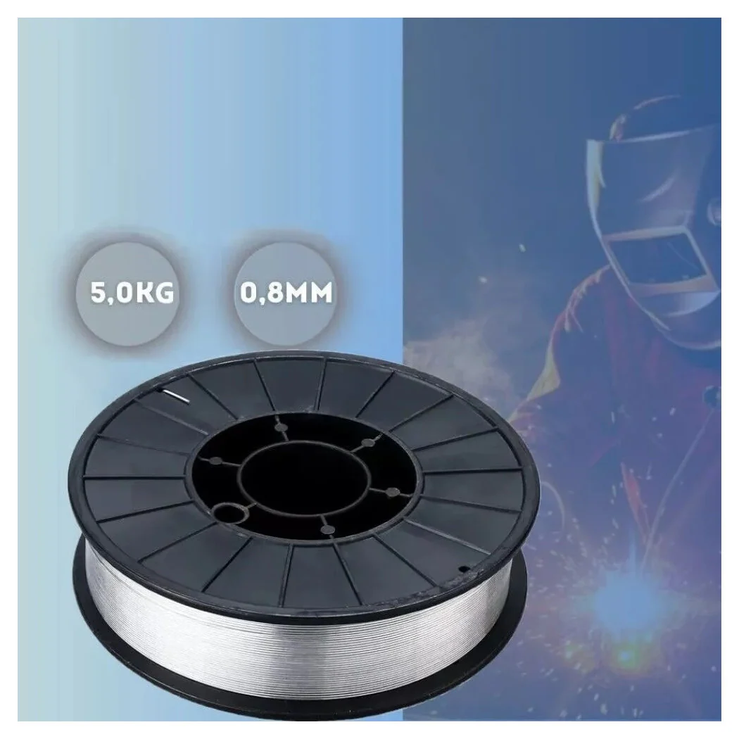 Alambre animado para Soldador MIG Sin gas Sin gas 3 Kg 0.8 mm E71T-GS