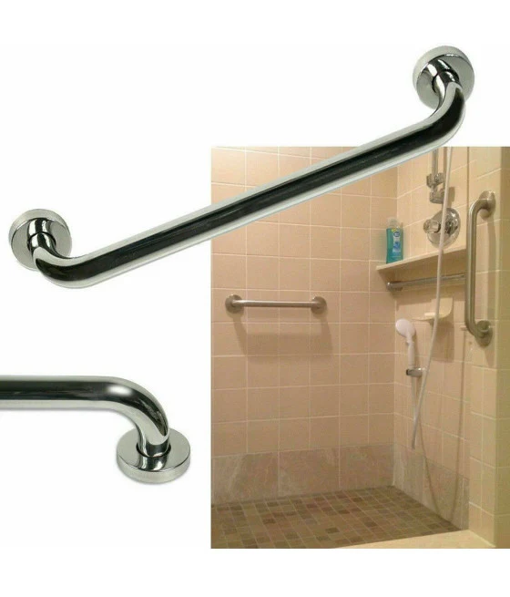 Eje para ducha Baño rectangular 3 Estantes Objetos de la puerta 30.5x12x53cm 79302