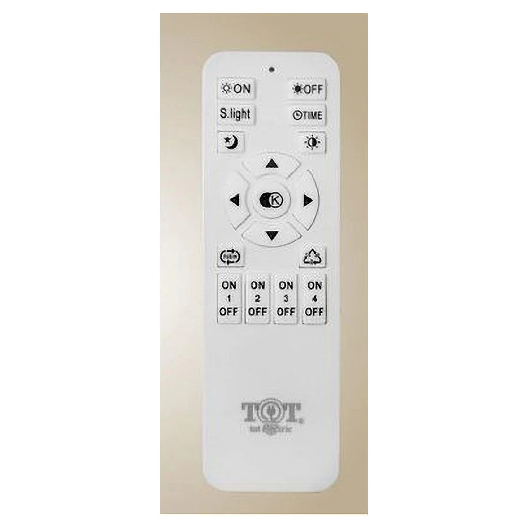 Lámpara de suspensión LED Rectangular 36W con control remoto Moderno Gold 71592