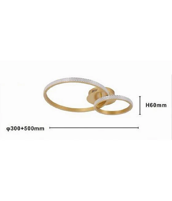 Luz de techo redonda de 60 vatios 4800 lm Luz de frío 6500K IP20 FST-50A67071