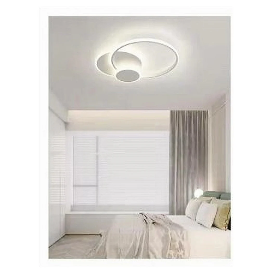 LED LED LED LED LED RIMS 38W Araña de techo blanco moderno 50026