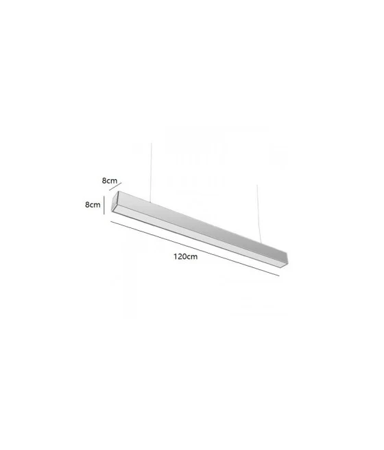 LAMPADA 18W LED LUZ 4000K DISCO Ø42CM CON BIANCO 33030