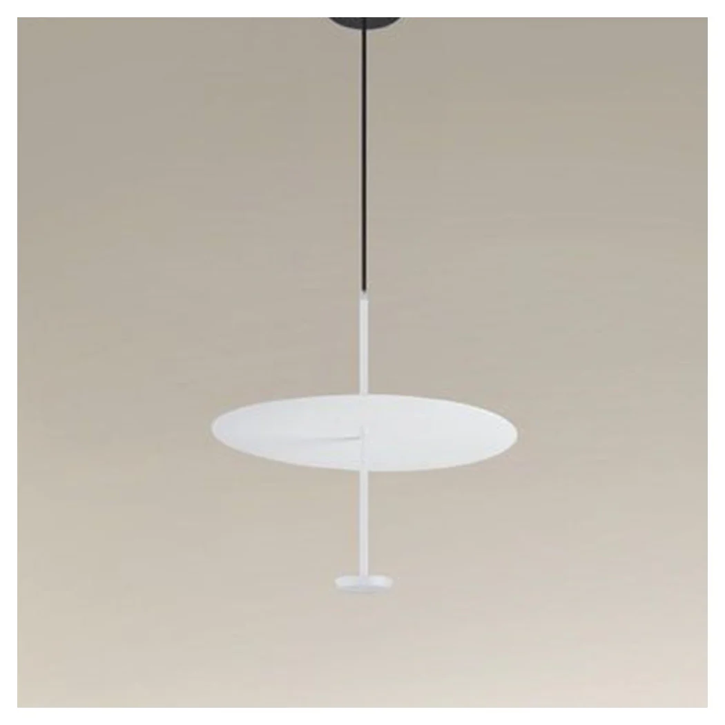 Lámpara de suspensión de luz 6500k LED 18W disco lampana blanca redonda blanca 33160