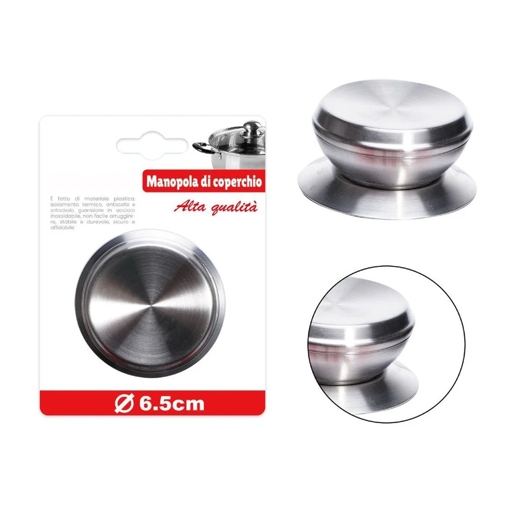 Perilla de reemplazo para cubierta Ø6.5 cm Cubra de aislamiento de plata 607415