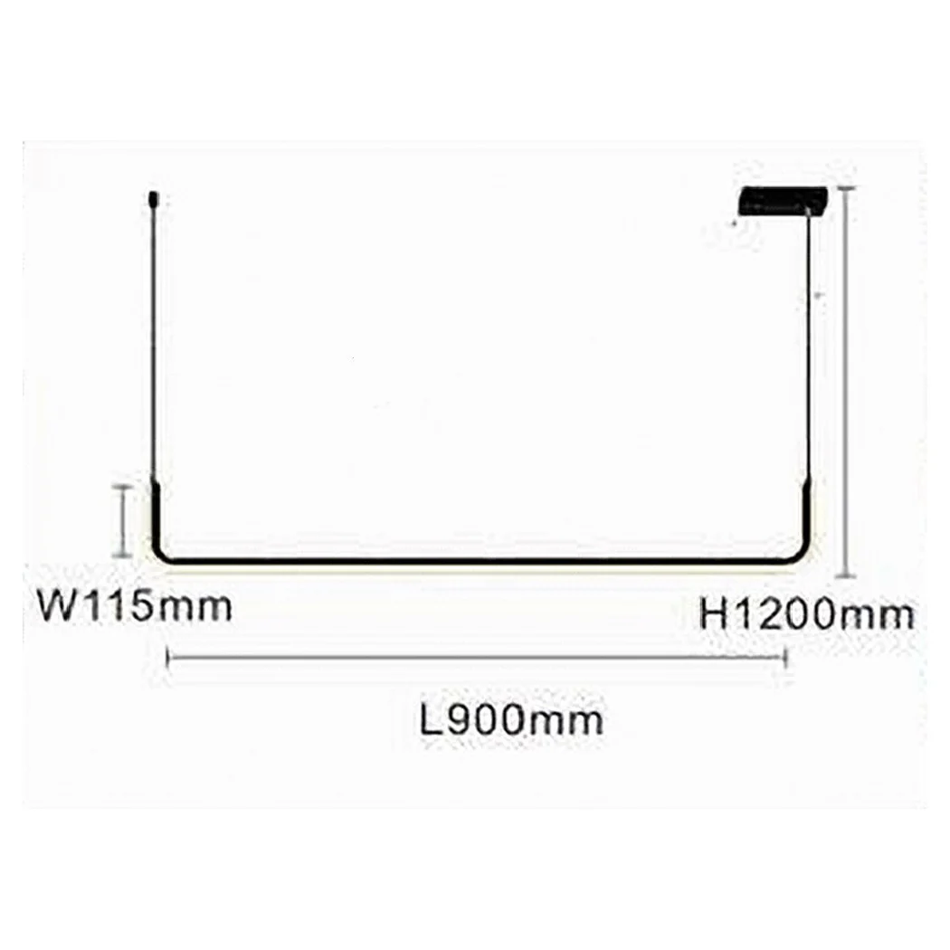 Lámpara de araña de suspensión 21W lineal horizontal Minimal Moderno Moderno LED LED 50445