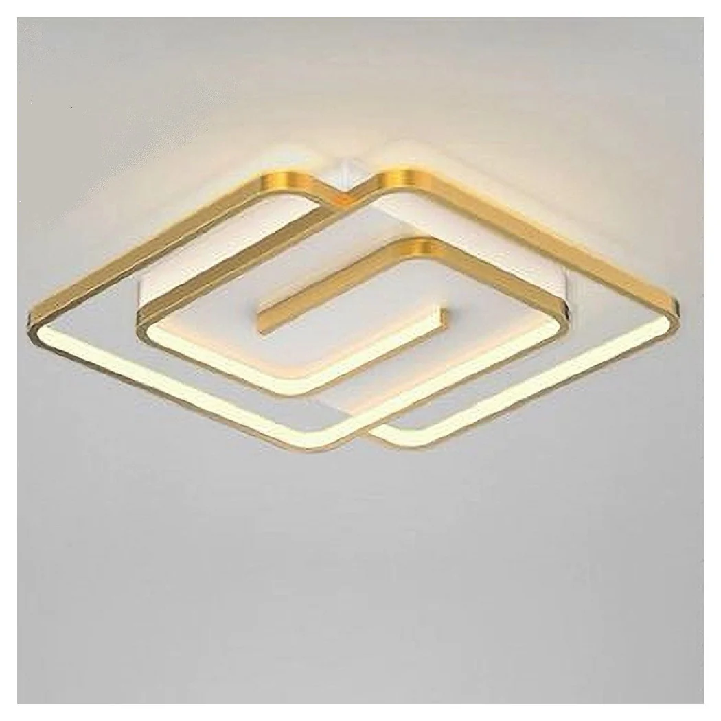 LED 48W Techo LED Spiral Vortex Oro Araña Light Techo 4000k 70654