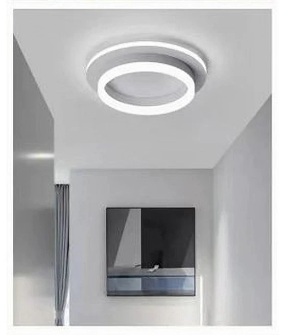 Luz de techo LED 30W Círculo blanco Araña de araña Techo redondo Luz natural 70678