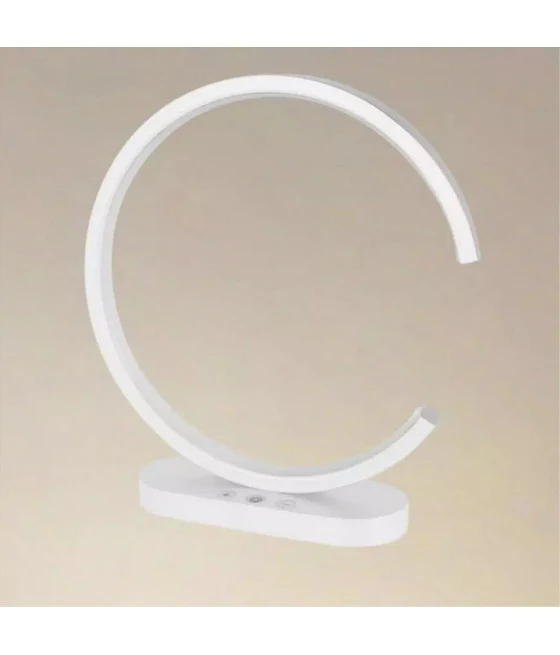 12W LED Lámpara de mesa Diseño Curve Tela Táctil Tela de noche Mesa de noche IP20 32736