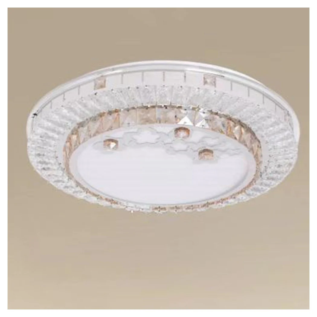 Luz de techo de techo 65W Ø50cm LED diseño CHISTALS CRISTALS FLORES LIGHT 08220